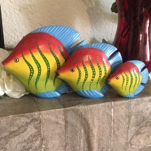 Home Decor Colorful fish
